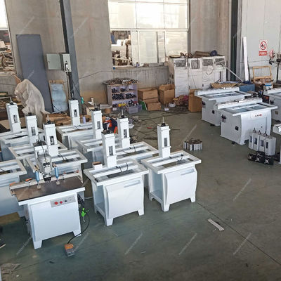 1700x850x1700mm MZ73032 Double Head Multi Wood Boring Machine with 3x2pcs Spindles