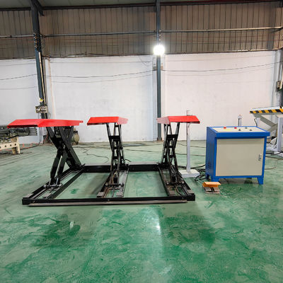 PSLE6 3000kg Electric Fixed E-Type Platform Scissor Lift 6 Oil Cylinders and Design