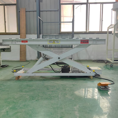 3kw 380v/50hz Electric Lifting Roller Table and Versatile for Building Material Shops