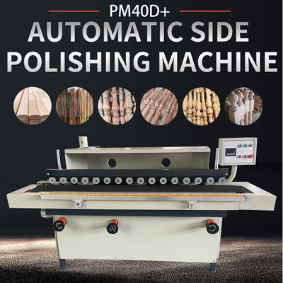 polishing process PM40D Automatic single side polishing machine for 5-100mm thickness