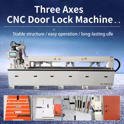 Panel Furniture CNC Drilling and Slotting Integrated Machine Woodworking Processing Center