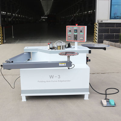 Full Automatic W-3 Folding Arm Edge Bander for MDF and Woodworking PVC Edging Machine