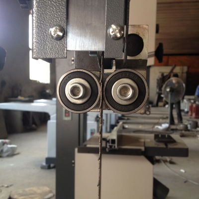 Garment Shops Can Adjust Cutting Angle with MJ345E Wood Cutting Vertical Band Saw