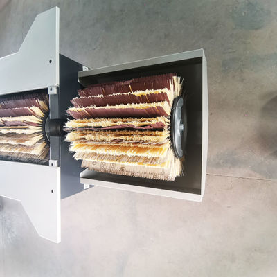 Three Rollers Drum Brush Sander Machine for Furniture Horizontal Brush Sanding Machine