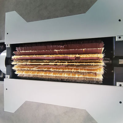 Three Rollers Drum Brush Sander Machine for Furniture Horizontal Brush Sanding Machine