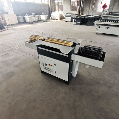 Three Rollers Drum Brush Sander Machine for Furniture Horizontal Brush Sanding Machine