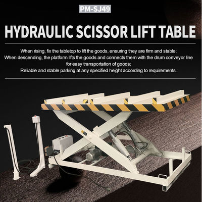 Heavy Duty Hydraulic Scissor Lift Table for Panel Furniture Processing and Loading