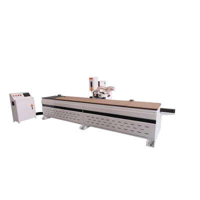 Advanced CNC Door Lock Hole Drilling Hinge Boring Machine with 750W Servo Motor x3