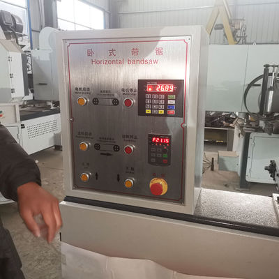 Horizontal Style MD400/500/650/850 CNC Automatic Band Saw Machine for Wood Lumber Mill