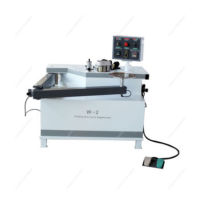 Fully Automatic W-2 Manual Folding Arm Edge Bander 220V/380V/440V/ customized Curved Edge Banding Machine