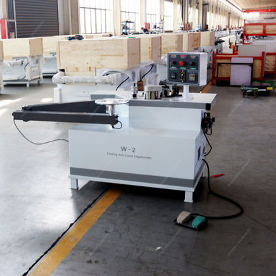 Fully Automatic W-2 Manual Folding Arm Edge Bander 220V/380V/440V/ customized Curved Edge Banding Machine