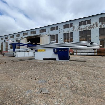 Construction Works 1300mm Sliding Table Panel Saw Machine with 3200X375MM Table Size