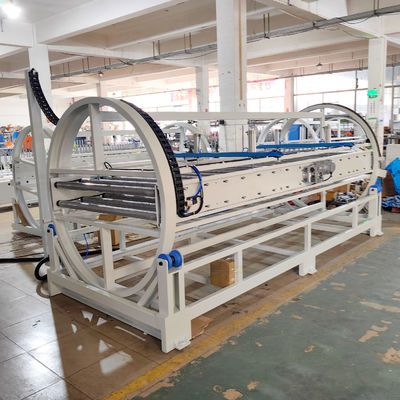 180 Degree Steering Turnover Machine For High Productivity Wooden Door Production Line