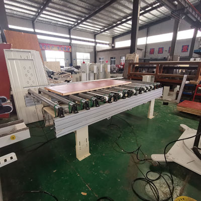 Automatic Stainless Steel Multi Roll Conveying Equipment for Wooden Door Production