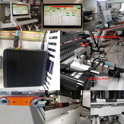 Advanced Multi Row Line Wood CNC Drilling Machine for 8 50mm Processing Thickness