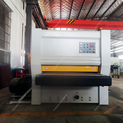 R-RP1300 Aluminium Metal Stainless Sheet Heavy Duty Wide Belt Sanding Polishing Machine