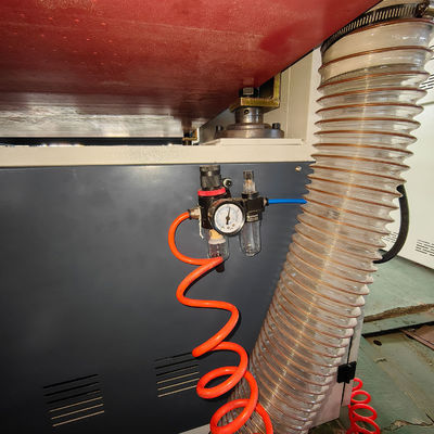 27.87kw R-R1000 Wide Belt Bench Sander for Wood Thickness Sanding and Dust Collection