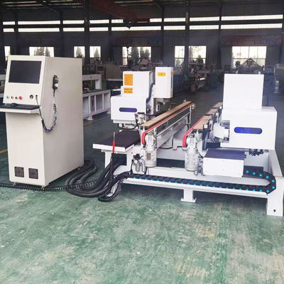 High Power CNC Door Lock and Hinge Boring Machine for Horizontal Door Manufacturing