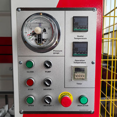 PH120 2layer Automatic Hydraulic Hot Press Machine for Door Making 120 T Total Pressure