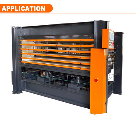 Wooden Moulded Door Laminate Wood Hot Press Machine with High Productivity and Good
