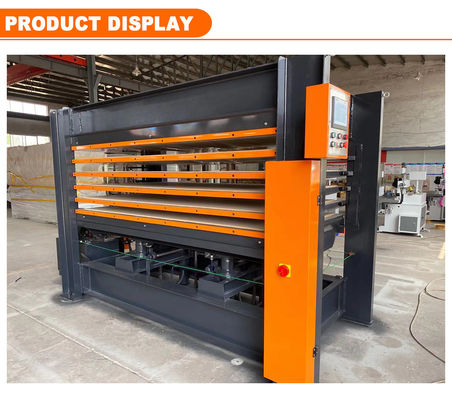 Wooden Moulded Door Laminate Wood Hot Press Machine with High Productivity and Good