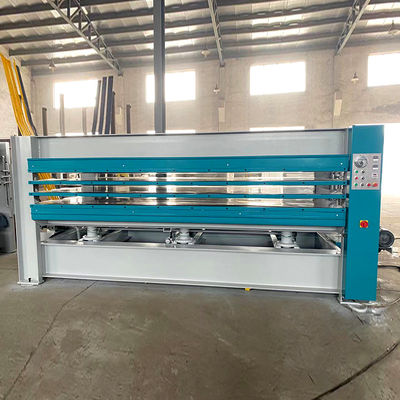 Building Material Shops MDF Melamine Door Skin Making Machine Hydraulic Hot Press Machine