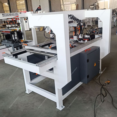 2 Head Multi Boring Machine for Wood Panel Board Drilling in Furniture Cabinet Door