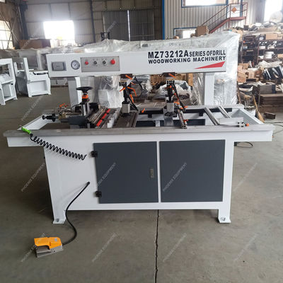 Woodworking Multi Hole Wood Panel Board Drilling Machine with 2 Heads in 380V/50HZ