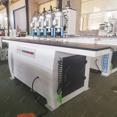 CNC Normal Woodworking Locator Wood 4 Head Drill Bench Lathe Drill Milling Machine