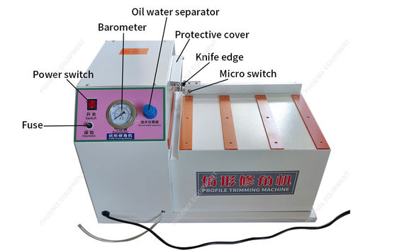 PF30 Corner Rounding Trimming Machine for MDF Board Banding at 220V/50HZ Voltage