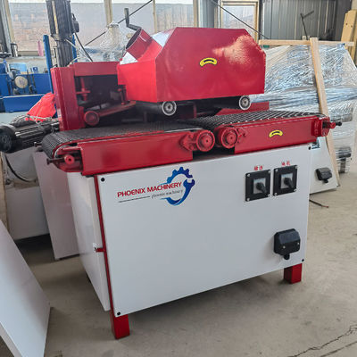 Wood Processing with PDPJ300 Solid Wood Panel Multi Blade Saw and 10 Inch Saw Blade
