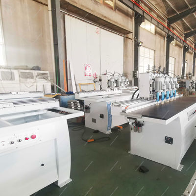 Four Head Elliptic Shape Hinge Jig Drilling Wood Panel Holes Puncher Milling Machine
