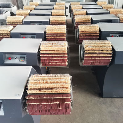 Wood Sanding Machine Double Head Drum Brush Sander for Polishing Solid Wood Furniture