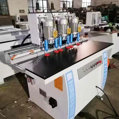 1.5kw*3 Aluminum Profile Hinge and Mini Boring Machine for Multi-Axis Deep Hole Drilling