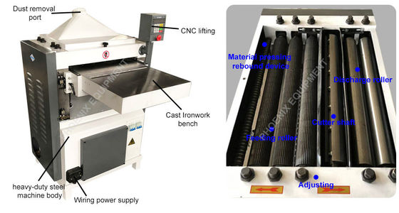 MB206E Wood Spiral Cutting Head Machine for Planning Boards Surface Automatic Planer