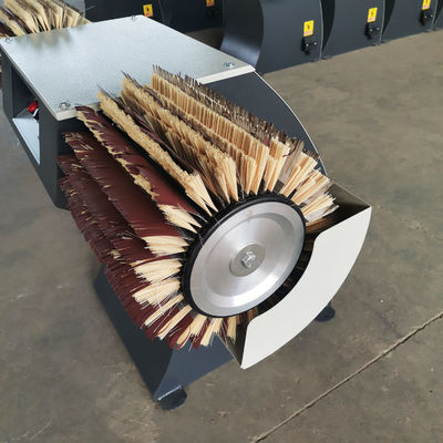 Unlimited Working Width Vertical Double Roll Manual Polishing Machine 380v/50Hz Voltage