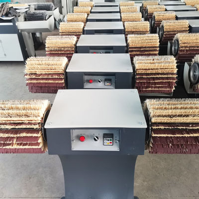 Unlimited Working Width Vertical Double Roll Manual Polishing Machine 380v/50Hz Voltage