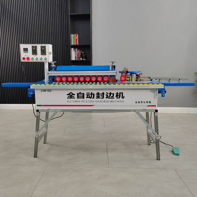 75 kg DW102 High Speed Small Household Oblique Straight Edge Banding Machine for Woodworking Cabinet