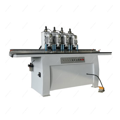 600 KG Vertical Wood Boring Machine for Cabinet Door Hinges Air Pressure Controlled