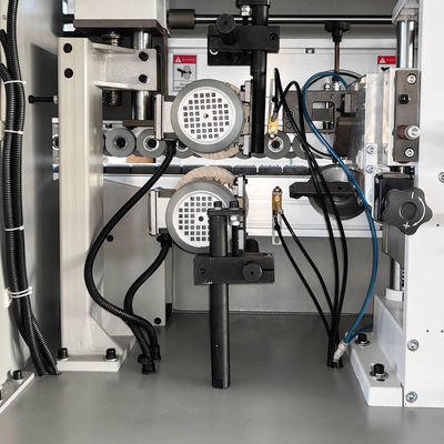 Gluing Function PM50B Wood Based Panels Machinery Edge Banding Trimmer Auto Edge Bander with Pre-Miling