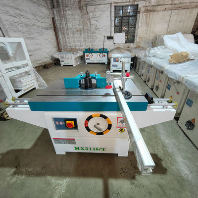 90mm Spindle Diameter MX5116T Sliding Table Woodworking Single Spindle Shaper Machine