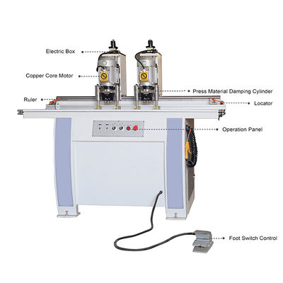 Customized Logo Cabinet Door Hinge Boring Machine for Vertical and Horizontal Drilling