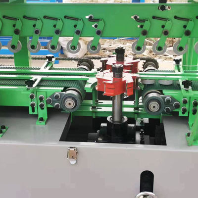 Woodworking Four Side Linear Sander Machine for Work Piece Surface Sanding Treatment