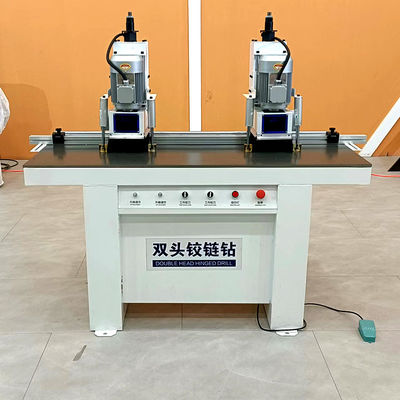 accuracy Cabinet Double Head Hinge Wood Boring Machine for Customer Requirements