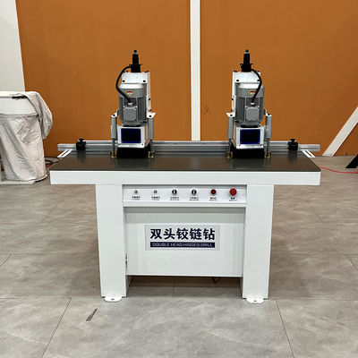 accuracy Cabinet Double Head Hinge Wood Boring Machine for Customer Requirements