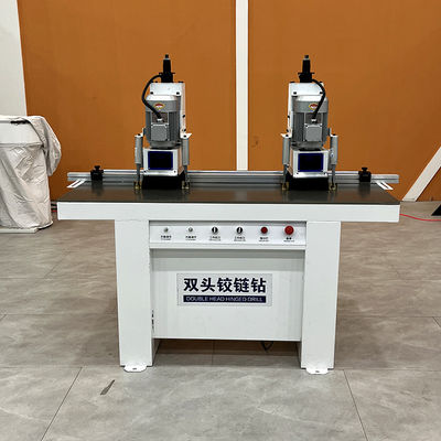 accuracy Cabinet Double Head Hinge Wood Boring Machine for Customer Requirements