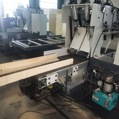 400mm Max. Working Width High Precision Woodworking Press Roller Horizontal Band Saw for Cutting Thin Logs