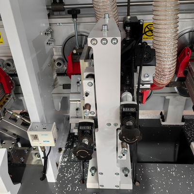 12kW Power Woodworking Machine Edge Banding And Trimming With Auto Gluing And Cleaning