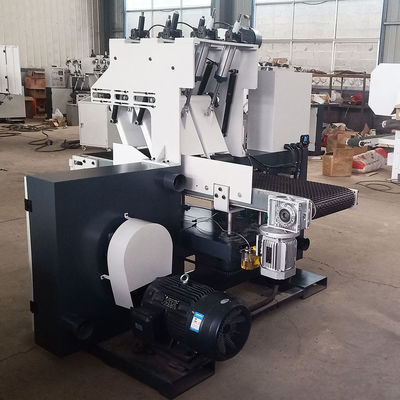 Horizontal Style Wood Band Cutting Saw Mill Machinery with 15kw Saw Wheel Motor Power