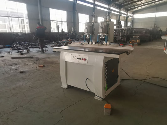 Max. Drilling Diameter 50mm Cabinet Double Two Heads Wooden Door Hinge Boring Machine